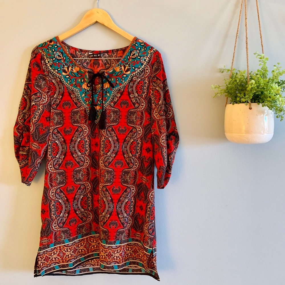Bohemian tunic